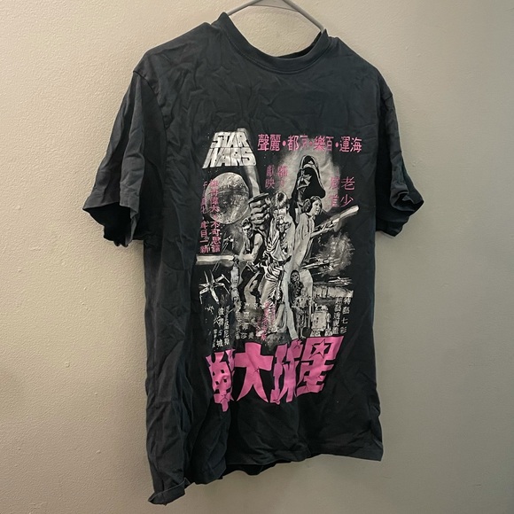 H&M Tops - h&m star wars graphic t shirt